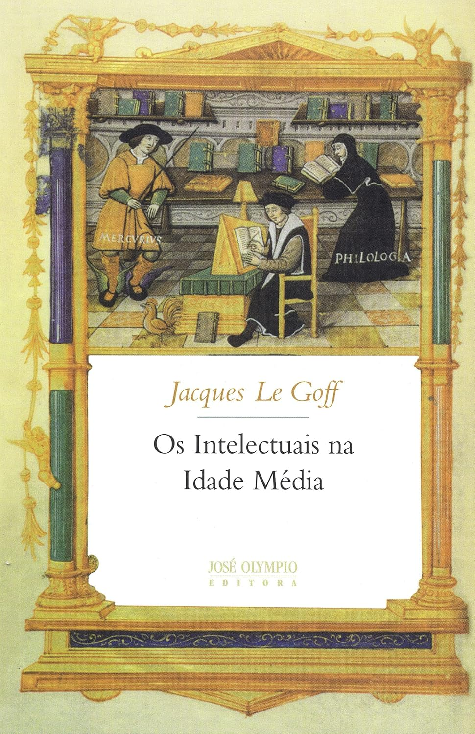 Capa de Os intelectuais na Idade Média